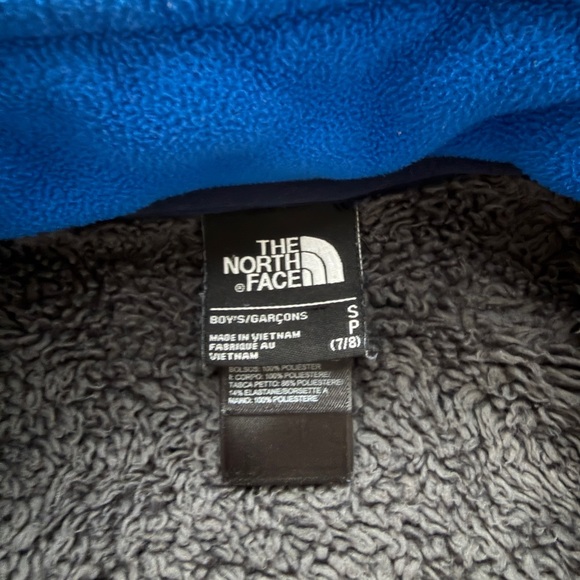 The North Face Kids Sherpa Lined Fleece Jacket Size 7 - Picture 4 of 7